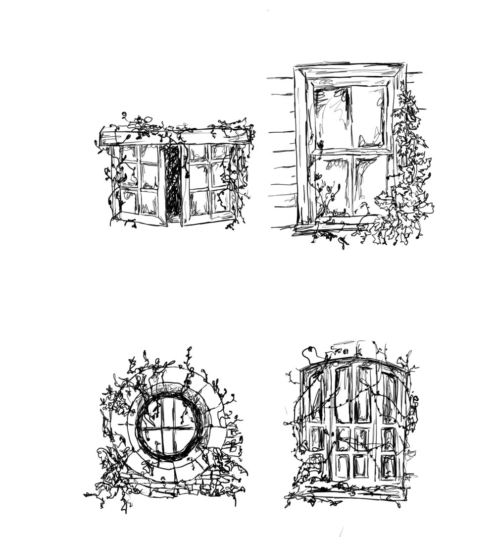 Overgrown Windows Artwork
