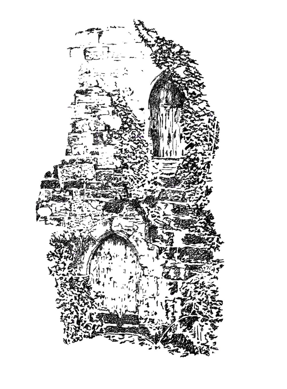 Castle Ruin Artwork