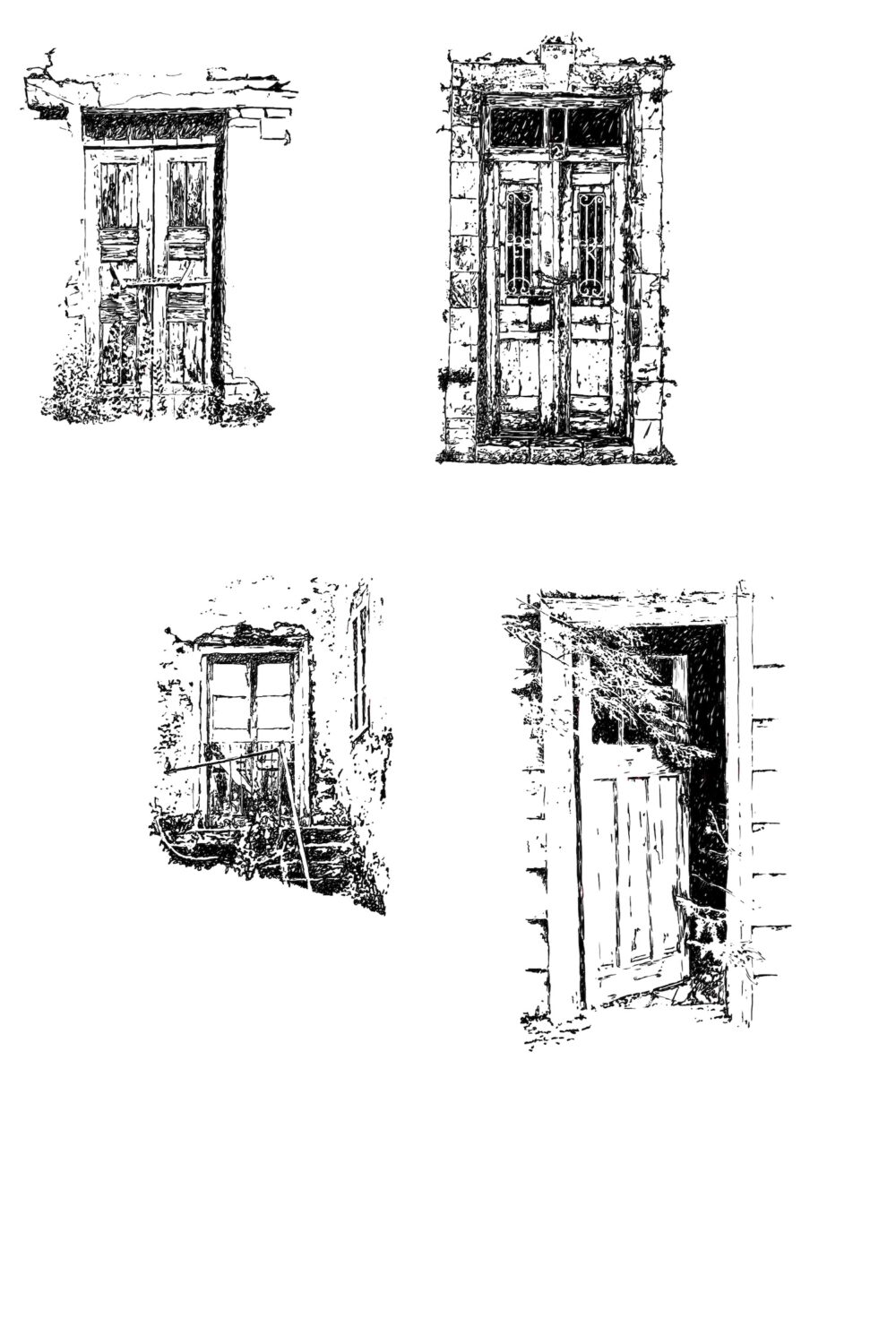 Doors Abandoned Artwork