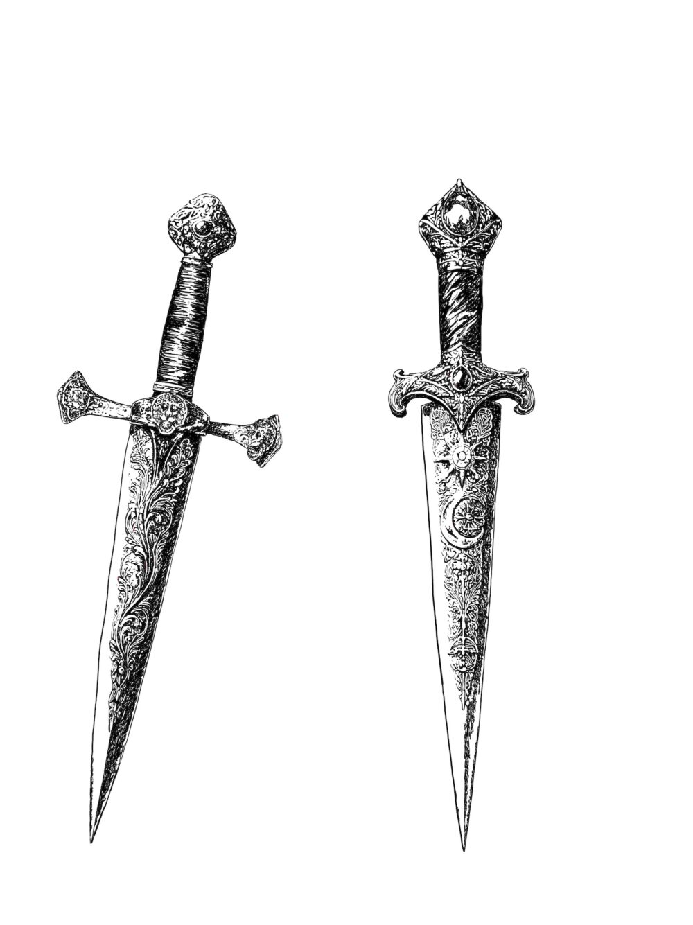 Ornamental Dagger Artwork