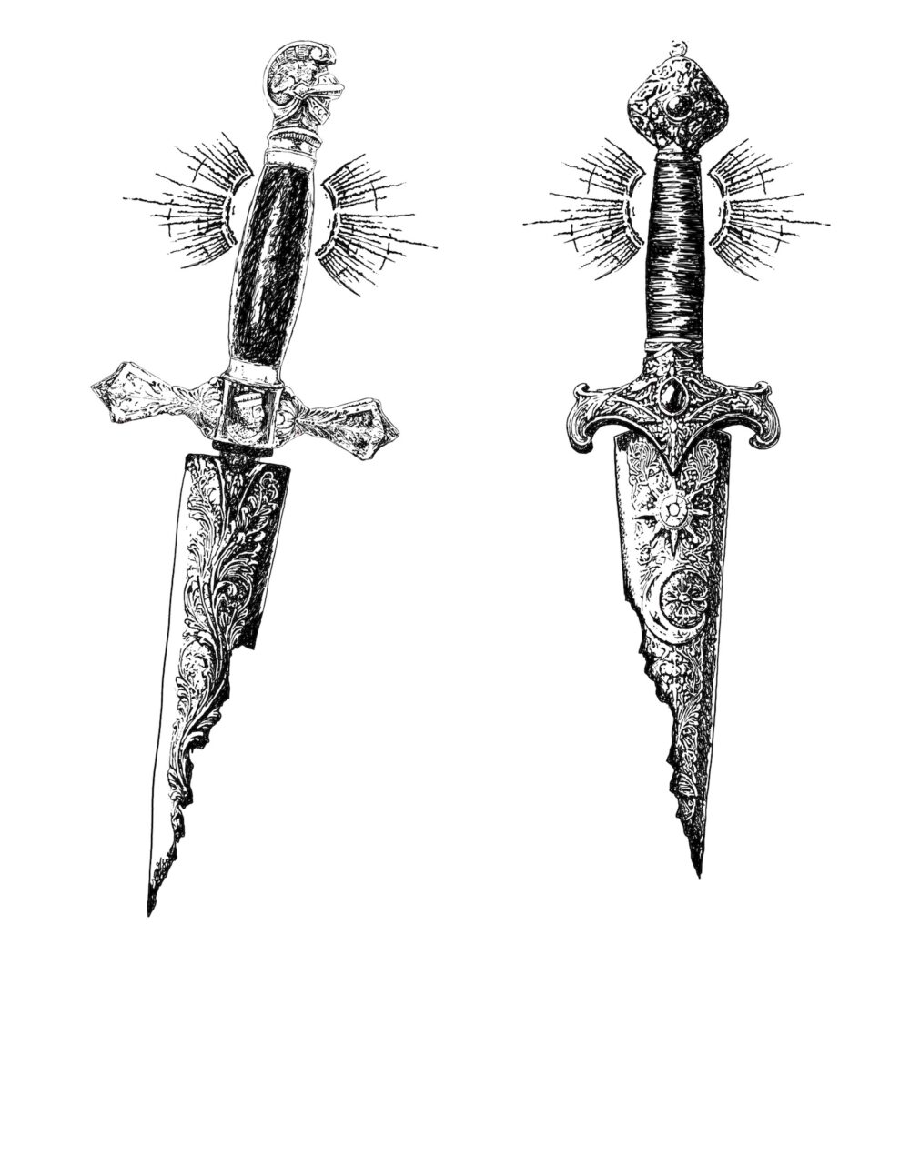 Ornamental Dagger Artwork