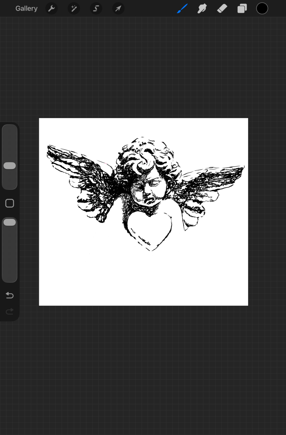 Cherub Door Knocker Artwork