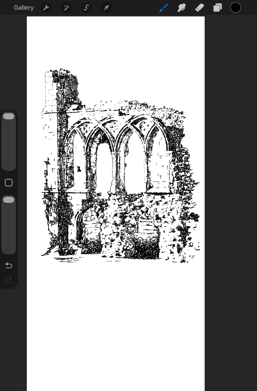Stonework Ruin Artwork