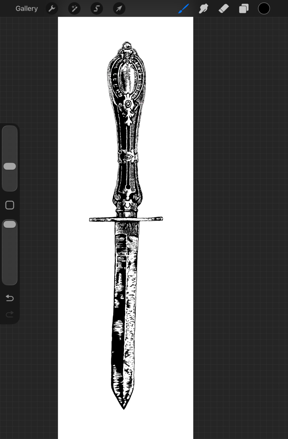 Ornamental Dagger Artwork