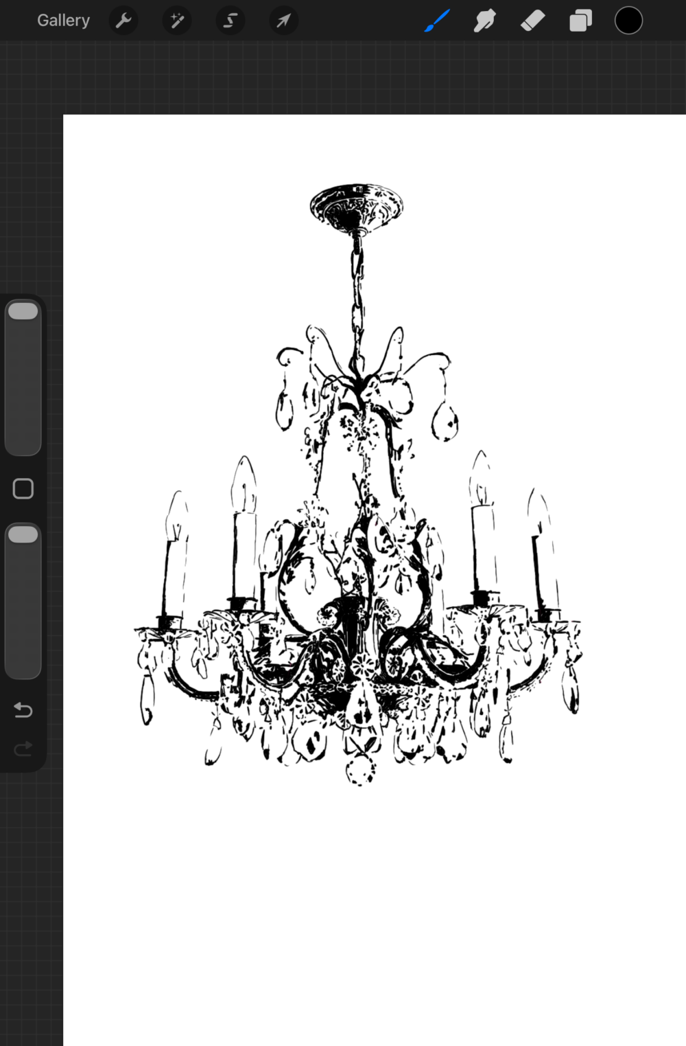 Chandelier Artwork