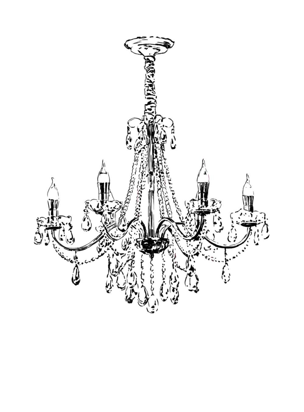 Chandelier Artwork